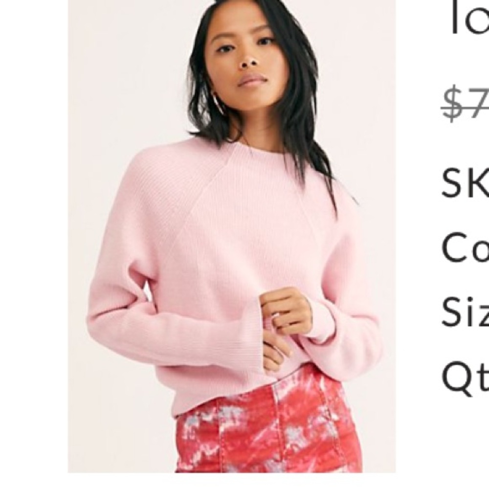 Free People Too Good Pullover